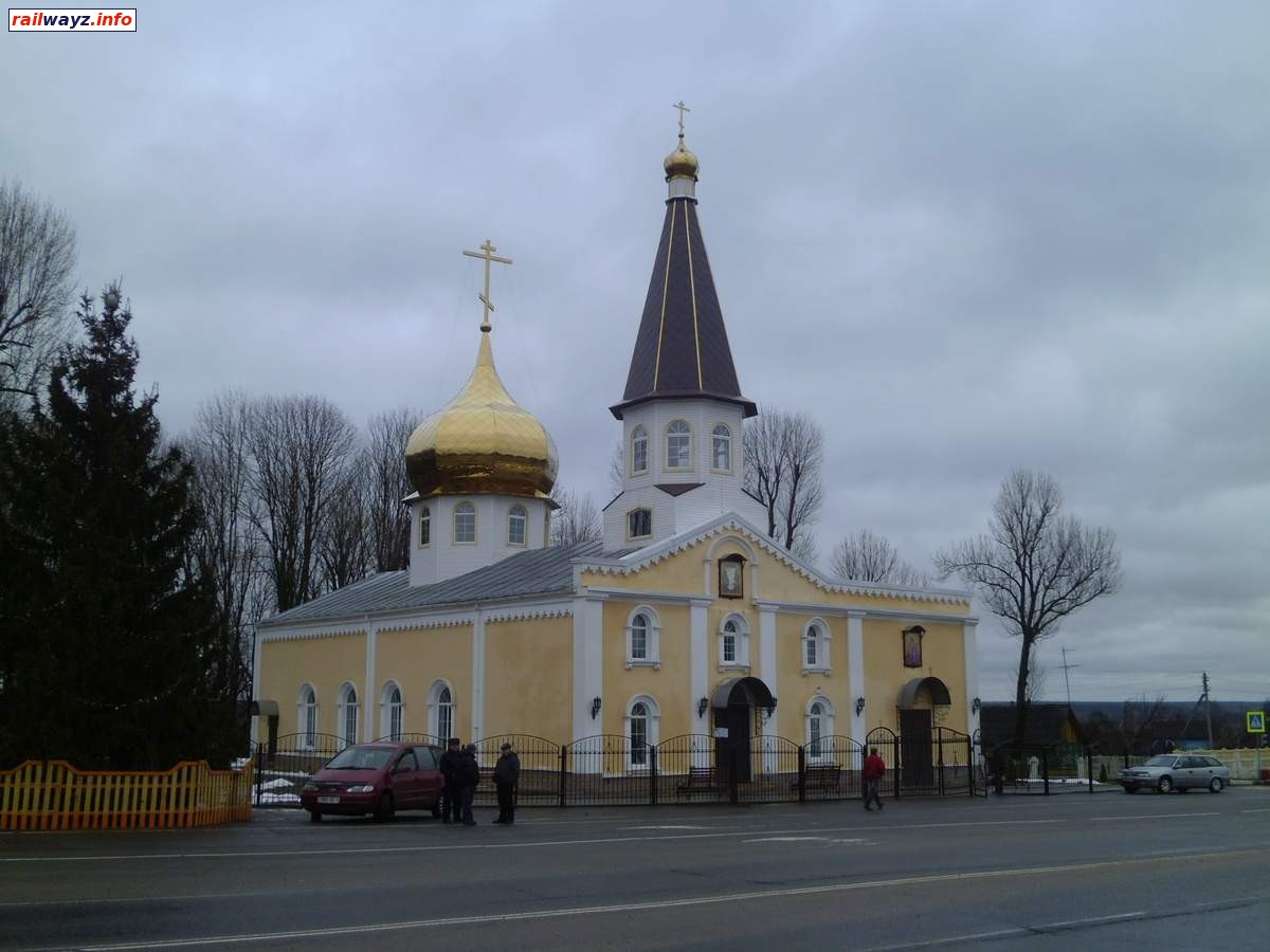 Кричев. Церковь в центре города.