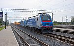 Электровоз БКГ1-003 с грузовым поездом официально открывает движение