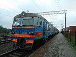 Первый рейс электропоезда по маршруту Минск - Гудогай