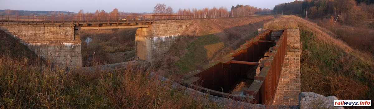 Мосты на перегоне Лотва - Рыжковичи