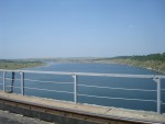 Мост через реку Днестр. Линия Ларга - Гречаны. Перегон Ларга - Каменец-Подольский, Юго-Западная ж.д.