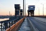 Днепропетровск. Верхний ярус Амурского моста