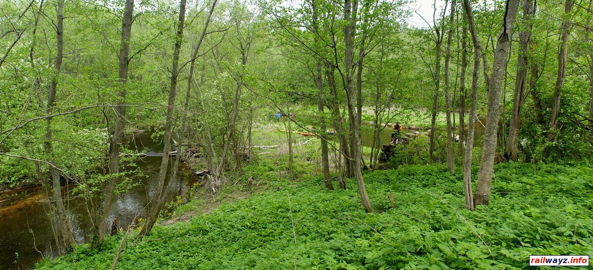 Панорама Зароновки у руин мельницы ниже Новозароново (фото - Скуратов А.)
