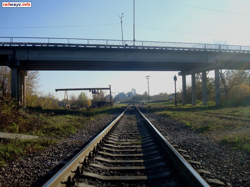 Линия Ларга - Гречаны. Мост на станции Ярмолинцы