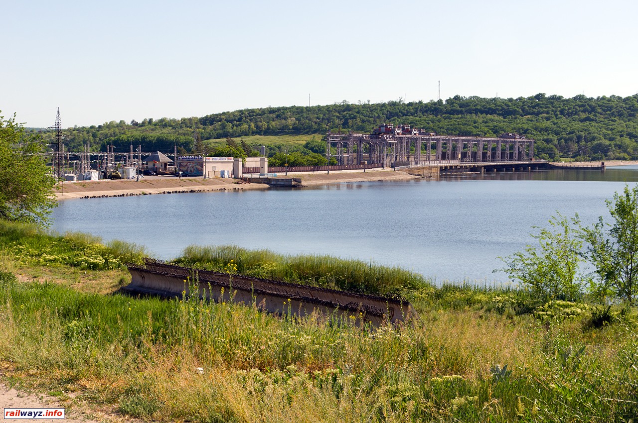 Дубоссарская ГЭС. Общий вид