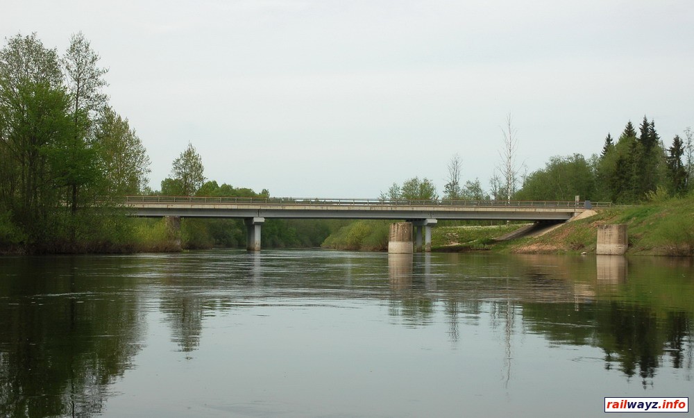 Мост трассы Великие Луки - Невель