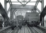 Проверка грузоподъемности нового моста через Даугаву