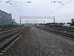 станция Саранск: Вид в сторону станции Красный Узел