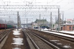 станция Бобруйск: Вид в сторону Мирадино