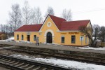 станция Телуша: Пассажирское здание