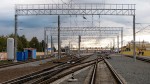 станция Жлобин: Вид станции с пешеходного перехода