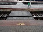 станция Жлобин: Надпись на перроне