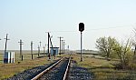 станция Ульдючины: Выходные светофоры Ч2, Ч1 (в сторону Элисты)