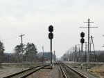 станция Лисички: Выходные светофоры Ч7 и Ч3