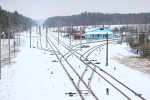 станция Лисички: Вид на станцию со стороны Новобелицкой