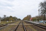 Вид станции в сторону Рогачёва