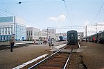 Вид станции в сторону Новосибирска