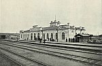 станция Курган: Вокзал. Фото до 1917 года