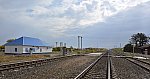 станция Елшанка: Вид в сторону Оренбурга