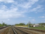 Вид станции в направлении Речицы