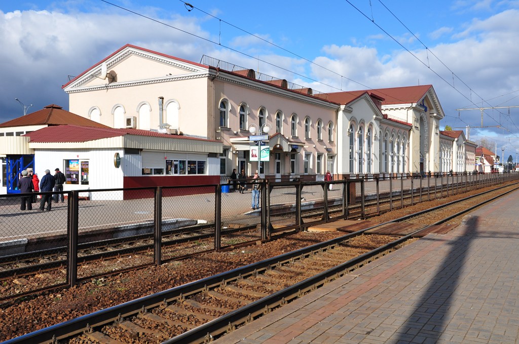 Вокзал, станция Винница.