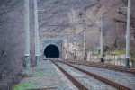 станция Мцхета: Восточный портал Мцхетского тоннеля, вид в сторону Тбилиси