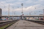 станция Тбилиси-Пассажирская: Посадочные платформы, вид в сторону нечётной горловины