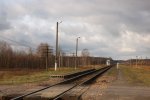 о.п. Оголичи: Вид платформы в сторону Житкович