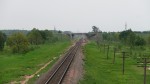Вид на станцию со стороны о.п. Руднянский