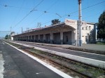станция Самтредиа: Вокзал, вид в сторону Сенаки и Батуми
