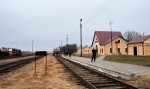 Вид платформы в сторону Волковыска