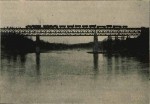 Грузовой поезд на мосту через Нёман, восстановленном после І Мировой войны. Источник: Inżynier Kolejowy, Nr. 11, 1928 год