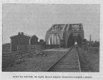 станция Мосты: Мост через Нёман. Фото из журнала