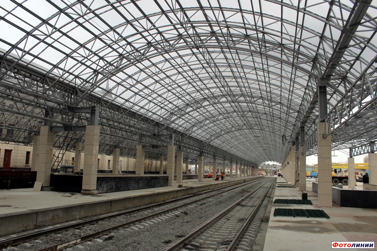Реконструкция Варшавской стороны вокзала близка к завершению