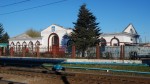 станция Барановичи-Центральные: Пассажирское здание на ремонте