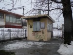 о.п. Проспект Славы: Пригородная касса со стороны Белградской улицы