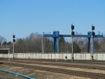 станция Луполово: Выходные светофоры Н2, Н3, Н4, Н5