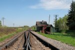 станция Дуловская: Вид от нечётной горловины