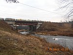 станция Черёха: Мост через реку Многа