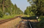 станция Скакулино: Горловина со стороны Селижарово и ответвление недействующего подъездного пути