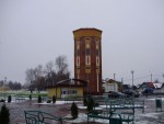 Водонапорная башня и сквер у станции
