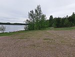 Месторасположение бывшей ст. Эюряпяя-Пристань (Äyräpään satama). Вид в сторону ст. Эюряпяя-Итяйнен