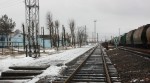 станция Калий I: Вид платформ в сторону Солигорска