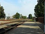 станция Солигорск: Вид с 1-ой платформы в сторону Слуцка