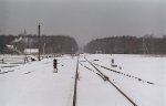 Горловина станции в сторону Верейцов