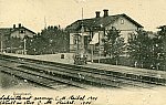 Вид станции до 1918 года