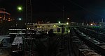 Вид на цех вагонного депо ночью