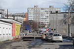 станция Мурманск: Переезд через соединительные пути южного и северного грузовых парков