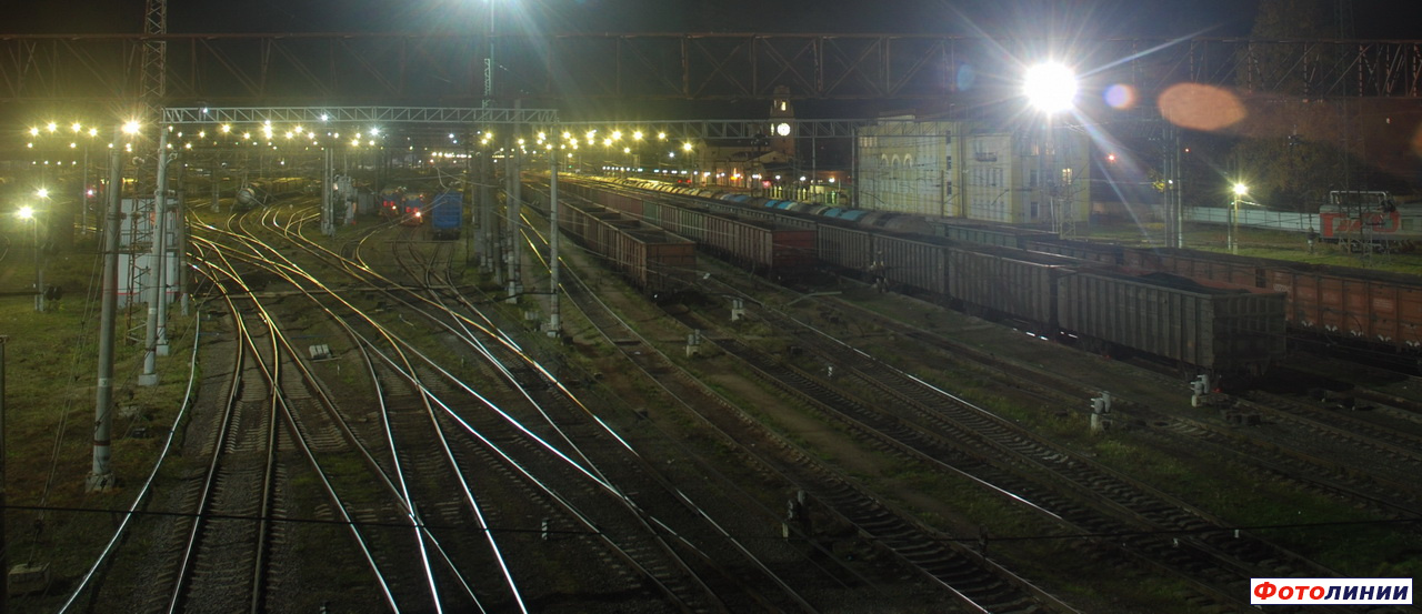 Вид станции в сторону Санкт-Петербурга