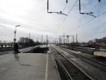 Вид с платформы в сторону Лигово